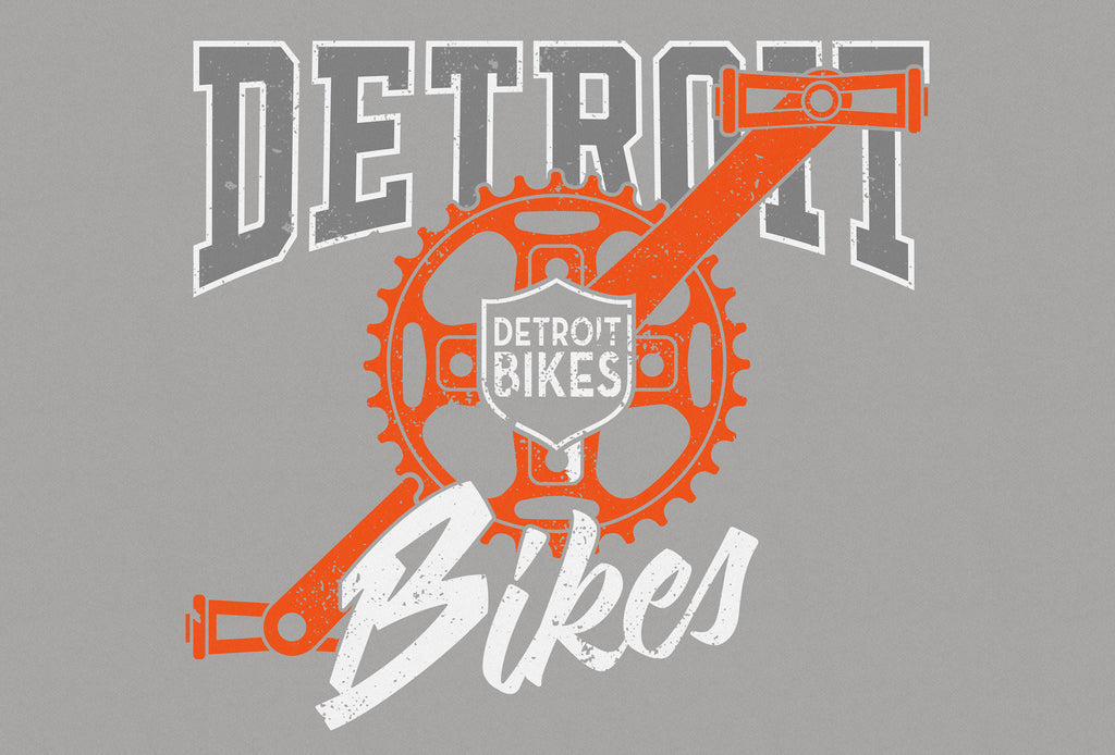 Detroit Bikes "Crankset" T-shirt - Detroit Bikes